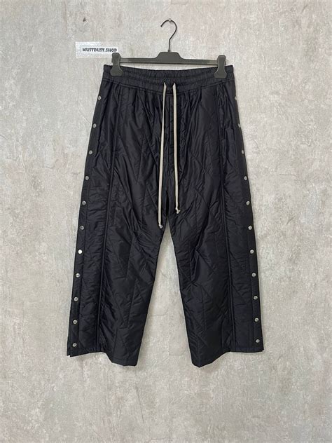 rick owens replica clothes|rick owens pusher button pants.